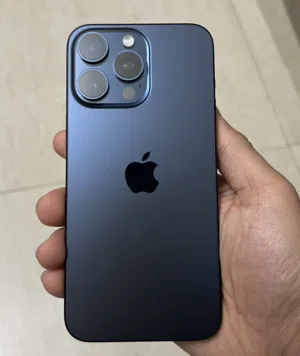 clean dark blue iPhone15 pro max  1tb  98%