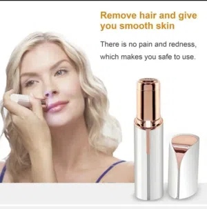 القلم الذهبي قلم فلوليس ازاله الشعر يعمل بالشحن قلم ازالة شعر flawless براون