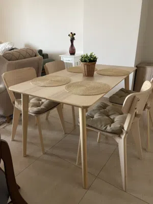 Dining table with chairs