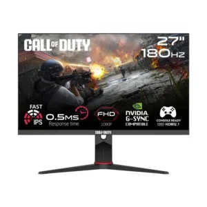 شاشة العب من شركة جيم اون تعاون مع لعبة كول أوف ديوتي Call of Duty HDR Ready Gaming  Monitor