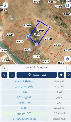 ارض للبيع بسعر مناسب