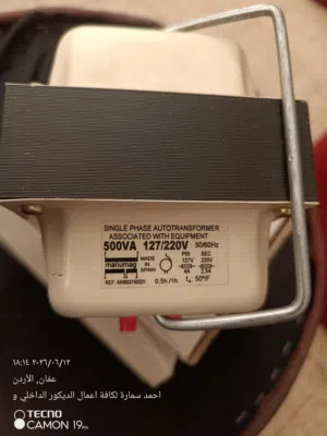 محول كهربائي اسباني .500vAmanumag من220/110والعكس