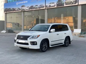Lexus LX-570 2014 (White)