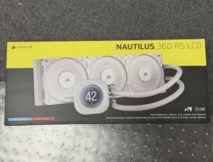 CORSAIR Nautilus 360 RS LCD Liquid CPU Cooler – 2.1" IPS LCD Screen, 360mm AIO, Low-Noise