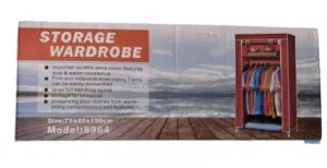 New Portable storage wardrobe (Size: 75x45x150cm)