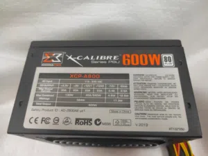 باور سبلاي مزود طاقه جيمنج 600 واط حقيقي XIGMATEK 600W 80+ PLUS GAMING POWER SUPPLY