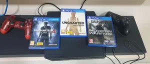 PS4 slim 500 gb less used