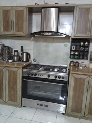 فرن غاز مع شفاط