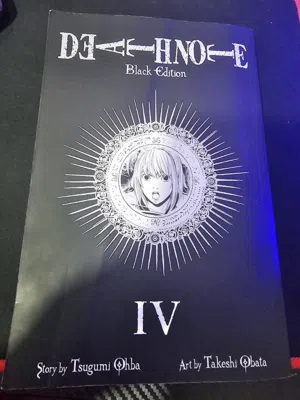 للبيع: مانجا Death Note Black Edition - المجلد الرابع (IV)