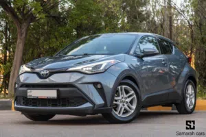 Toyota C-hr 2022 السيارة مميزة جدا و قطعت مسافة 56,000 كيلو متر فقط