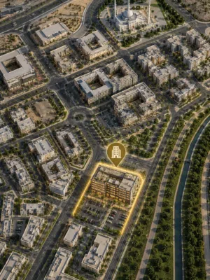 سكني تجاري بوشر جامع الامين