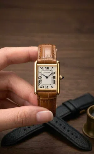 Montre de luxe Cartier Tank 34 mm