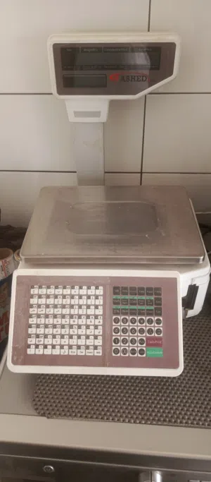 ميزان باركود ب 90 دينار