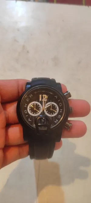 Aigner . Analog Quartz . Black0