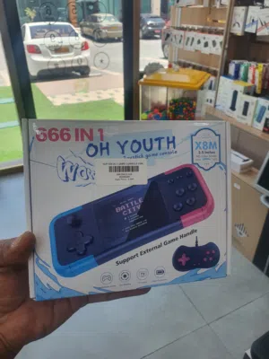 Bring back classic gaming vibes with this portable retro console — perfect for kids and adults who l