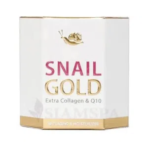 البشرة الناعمة و المشرقة كريم Snail Gold التايلندي بخلاصة الحلزون والكولاجين