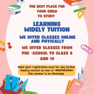 learning widely tuition 