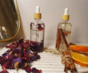 زيت جاف علاجي وعطري للجسم ، للشعر، للبشرة، للأماكن الحسّاسة
