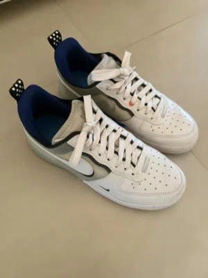 Nike Airforce React - White Light Photo Blue