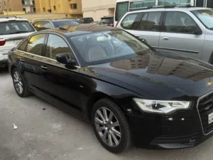 اودي  A6 موديل 2014 صبغ الوكاله كامل المواصفات شرط الفحص صبغ الوكاله بها بعض العيوب البسيطه بي البدي