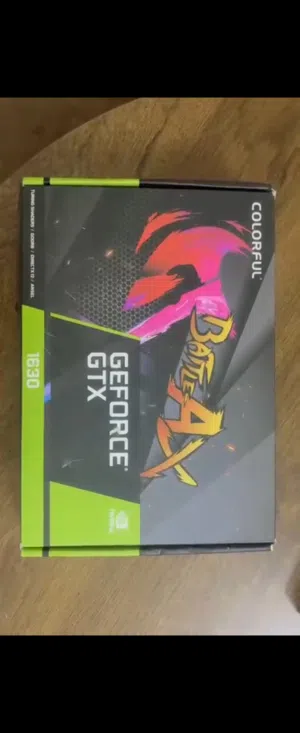 كرت شاشة gtx 1630 مختوم جديد ونظيف مافيه شي. للبيع او للبدل