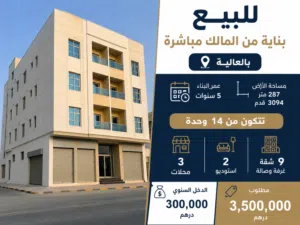 بناية للبيع في عجمان العالية