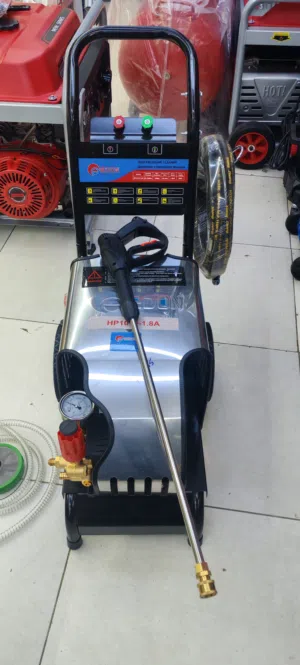 مضخة غسيل بريشر ماء ضغط الماي لغسيل السيارات والمنازل شركة ايدون edon HP1010-1.8A نوزلات مختلفة