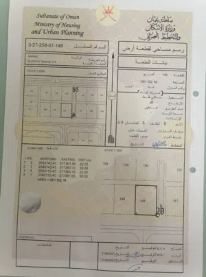 ارض للبيع للعلم بها النظام الجديد