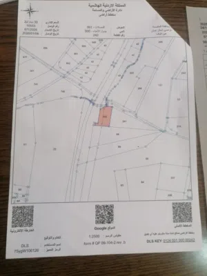 Commercial Land for Sale in Amman Baqa'a Camp