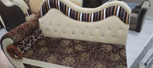 كنب 9 أشخاص مع 1 طاولة استخدام قليل جدا