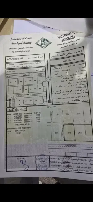 Residential Land for Sale in Buraimi Al Buraimi