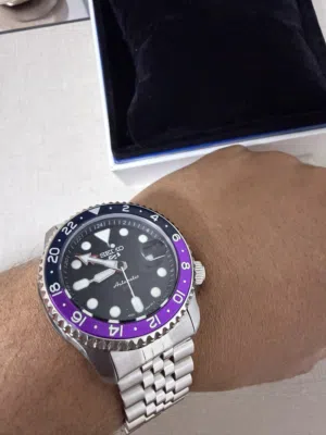 Seiko GMT Custom Mod (للبيع تجميعة سيكو احترافية)