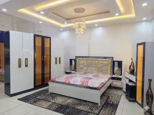 غرف نوم جديده خشب ماليزي