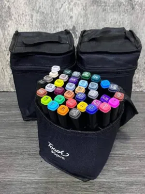 مجموعة أقلام ماركر الفنية الشهيرة Touch 36pcs
