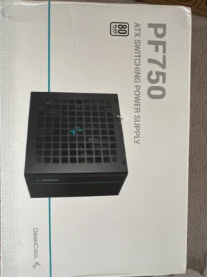Deep cool psu pf 750 باور سبلاي 750 واط من ديب كوول