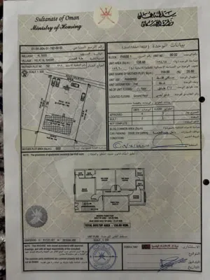 123 m2 3 Bedrooms Apartments for Sale in Muscat Al Maabilah