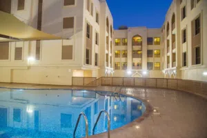 Luxury Apartment for Rent in Mazaya Residential Complex  شقة راقية للإيجار في مجمع مزايا السكني