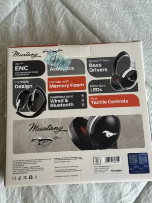 Ford Mustang Thunder Over Ear Headphones