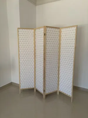 Panhome Modern Woven Rattan Room Divider – Stylish & Brand New Partition