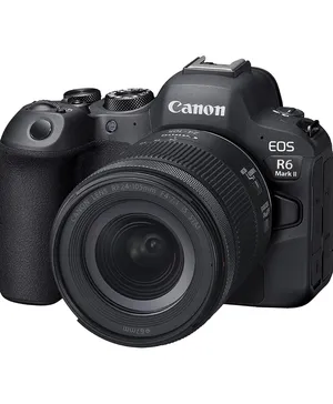 Canon EOS R6 Mark II RF24-105mm F4-7.1 is STM KIT Black+EF 50mm f/1.8 STM Normal Lens for EF