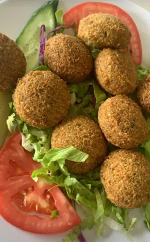فلافل مقليه السوري