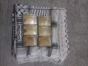 شروه حرق ... شماغ ابيض كبير جديد عدد5وعلبة تمباك جديد عدد6 بسعر حرف