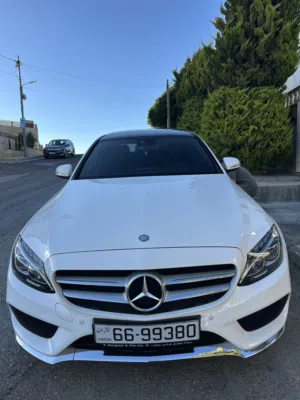 Mercedes-Benz C180 AMG Panorama 2015 وارد شركة غرغور بحالة ممتازة جداً