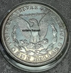 نوادر الولايات المتحده الامريكيه دولار مورجان 1921 حرف (s)