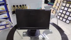 شاشة كمبيوتر وهارد شبه جديد