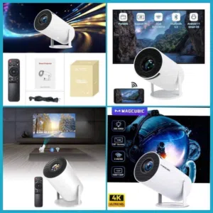 بروجكتر ULTRA HD البديل المثالي لشاشاه التلفزيون من 40 إلى 130 بوصه دقة HD