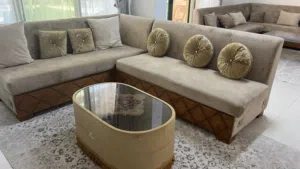 طقم ركنه مستعمل يشبهه الجديد