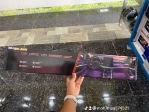 انارة محيطية تركب داخل الابواب ومقصورة تركب لجميع السيارات لسيارة الصغيرة