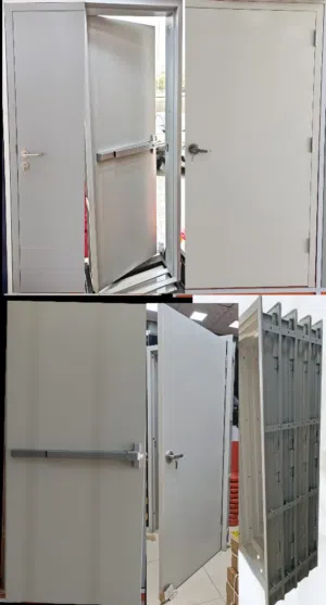 أبواب طوارئ وطني مقاومة للحريق