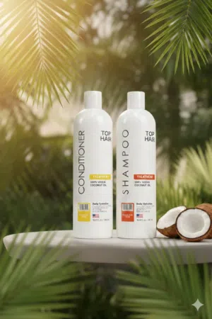 طقم العناية المتكامل (شامبو + مكيف) TOP HAIR